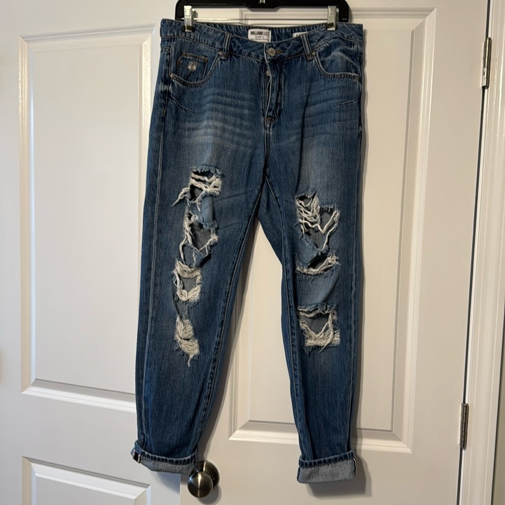 William Rast My Ex’s Jean distressed
